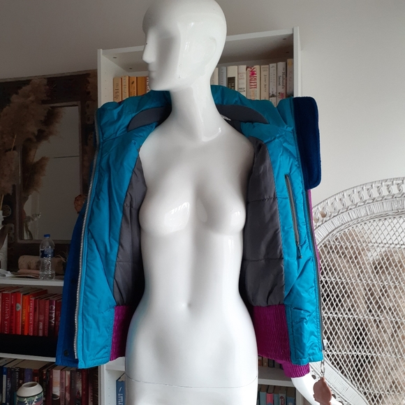 FIEE ICE Sunice vintage magenta jacket with hood - Picture 5 of 15